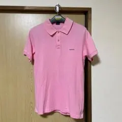新品未使用 LACOSTE X スナイデル 半袖ポロシャツ ピンクショート丈