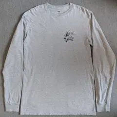 VANS　ロングスリーブTシャツ　グレー　Ｌ