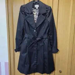 H&M ブラック トレンチコート EUR 36