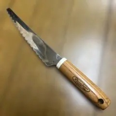 【日本製】サンクラフト パン切り包丁 プレデュール 木製ハンドル レトロ