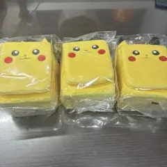 ポケモンカード ピカチュウぬいぐるみ デッキケース3個セット