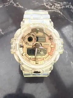 電池新品 極美品 CASIO G-SHOCK GMA-S120SR スケルトン - メルカリ