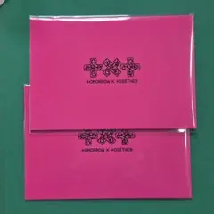 TXT 7TH YEAR 3形態 Weverse 特典 ビジュアルカード 2枚