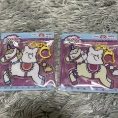 しゅがふわ かる〜せる オーロラ　アクリルチャーム　はなまるおばけ　2種