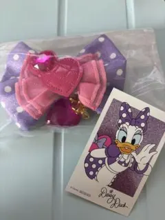 【ナムコ限定ステッカー付】ディズニーパルパルーザ　キーチェーン デイジー