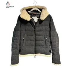 KEIJU着用 MONCLER GRENOBLE ムートンボアジャケット