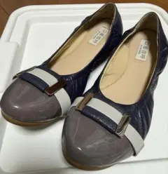 卑弥呼 スニーカーパンプス　ネイビー　24㎝のサムネイル
