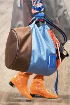 MARC JACOBS ドロースリングバッグ オレンジ ブルー ランウェイ - メルカリ
