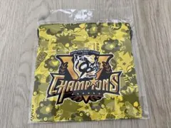 阪神タイガース　ミャクミャク　リーグ優勝記念マルチ巾着