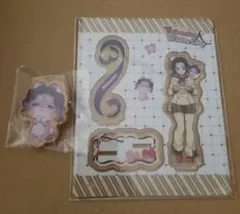 鬼滅の刃　しのぶ　バレンタイン　アクスタ　クッキーバッジ