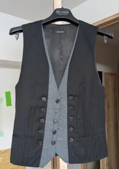 KRIS VAN ASSCHE layered vest　レイヤード ベスト 2026年最新】KRIS VAN ASSCHE メンズ ベストの人気アイテム - メルカリ