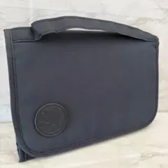 未使用級 訳あり美品 ハンティングワールド システムケース マルチポーチ 紺のサムネイル