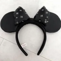 ディズニー　カチューシャ　ブラック