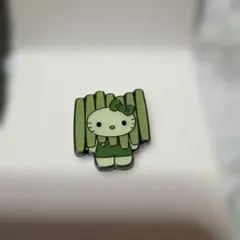 大阪万博　日本館　藻キティ　ピンバッジ　イカダケイソウ　クサリケイソウ　会場限定