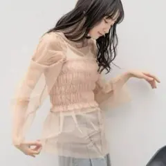 即日発送！lowrysfarm レイヤードチュール２Ｐ