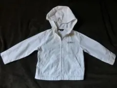 コムサイズム★ キッズ パーカー 白 100 男女兼用