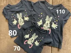 GAP Disney ミニーマウス Tシャツ3枚セット