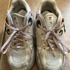 adidas Hello Kitty スニーカー ホワイト/レッド　19cm