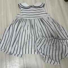 Jacadi ジャカディ　ノースリーブ　ワンピース　12mのサムネイル