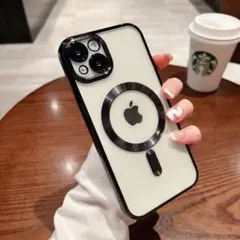 iPhone15 クリアケース　ソフトケース　磁気　Qi　ワイヤレス　マグセーフ