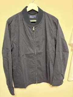 FRED PERRY SOLOTEX ジャケット ネイビー（ギンガムチェック）