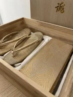 和装小物セット　金色草履バックセット！！