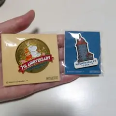 ムーミン　7周年記念バッジ　非売品