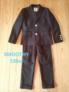 (美品)SMOOTHYスムージーセットアップスーツ濃紺120㎝子供BEAMS