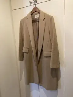 IÉNA ベージュ チェスターコート 38