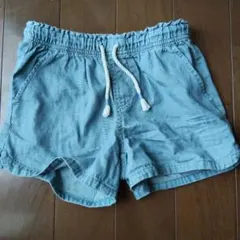 GAP KIDS ハーフパンツ 130 デニムブルー