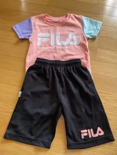 FILA Tシャツ＆ハーフパンツセット 130サイズ
