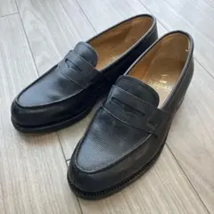 【極美品】 REGAL コインローファー シボ革　25㎝