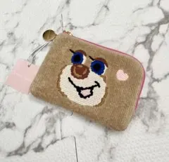 ラブラリーバイフェイラー ドアップテディガール L字ポーチ　新品未使用