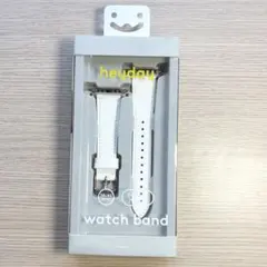 heyday アップルウォッチバンド 38/40mm レザー ホワイト