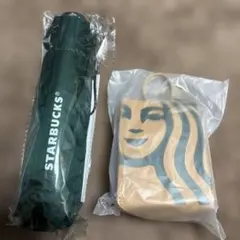 h*k様 スタバ　マイカスタマージャーニー 2026 折りたたみ傘　レザーチャー