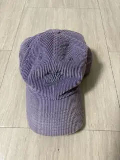 Nike パープル コーデュロイキャップ M