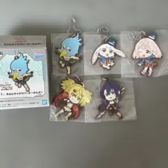 〇シャングリラ・フロンティア きゅんキャラ ラバーキーホルダー 5種のサムネイル