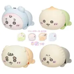 ✿新品✿ 未使用 ちいかわ ベイビー ハイハイフィギュア ４種 シール８枚つき