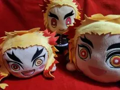 鬼滅の刃　ぬいぐるみ　煉獄杏寿郎　まとめ　３種