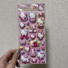 【値下げ】ハローキティ マシュマロ ぷくぷくシール 平成女児