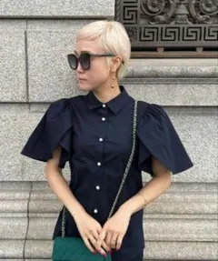 JENNE チューリップスリーブブラウスのサムネイル