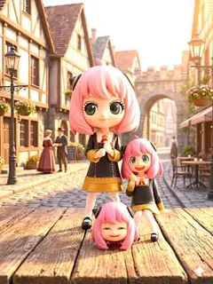 スパイファミリー　フィギュア２体（アーニャ）