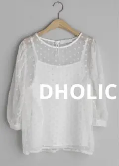 DHOLIC 花柄 フラワー刺繍 ブラウス♪かわいい♡