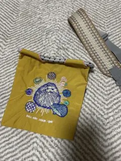 刺繍ミニバッグ　ショルダーつき