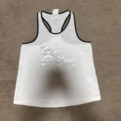 Reebok classicノースリーブ トップス 白