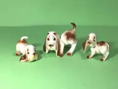 昭和レトロ 可愛い ワンチャン 犬 ミニチュア 陶器 人形 郷土玩具 動物 置物