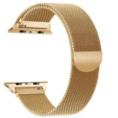 ✨新品✨Apple Watch ゴールドメッシュバンド42/44/45mm