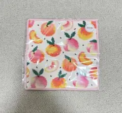 【〜送料無料〜】ラブラリーバイフェイラー＊ピーチドット＊ハンカチ＊新品