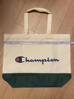 [未使用] チャンピオン トートバッグ 2色(ベージユとグリーン)