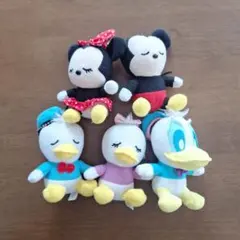 ミッキー・ミニー・ドナルド・デイジー ぬいぐるみ 5体セット